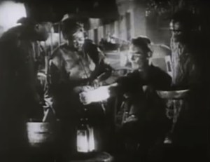 The pro-slavery 1940 film Sante Fel Trail featured escaped slaves as subservient, pro-slavery fools who desired to return to plantation life rather than chase freedom with John Brown.