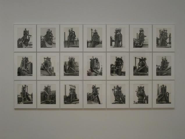 Bernd and Hilda Becher, Blast Furnaces, at the St. Louis Art Museum.